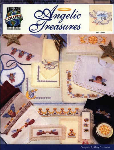 Angelic Treasures Cross Stitch Leaflet