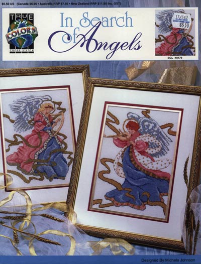 In Search of Angels Cross Stitch Leaflet