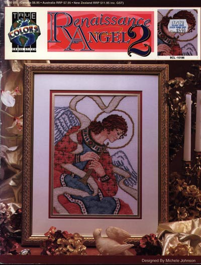 Renaissance Angel 2 Cross Stitch Leaflet