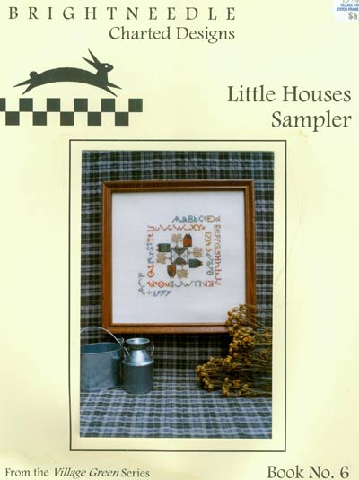 Little Houses Sampler Cross Stitch Leaflet