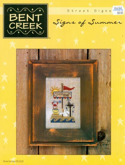 Signs of Summer Cross Stitch Leaflet