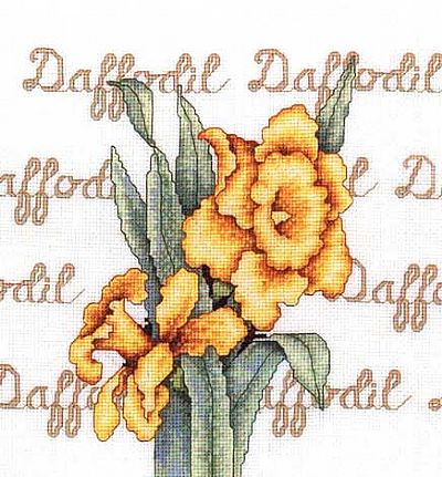 Daffodil Cross Stitch Leaflet