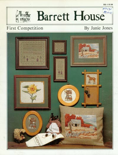 First Competition Cross Stitch Leaflet