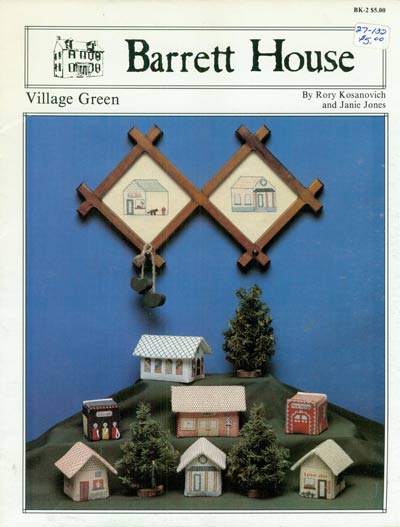 Village Green Cross Stitch Leaflet