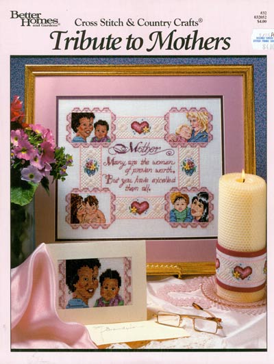 Tribute to Mothers Cross Stitch Leaflet