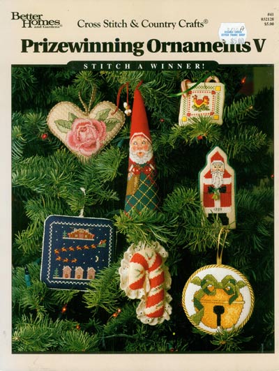 Prizewinning Ornaments V Cross Stitch Leaflet