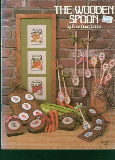 The Wooden Spoon Cross Stitch Leaflet