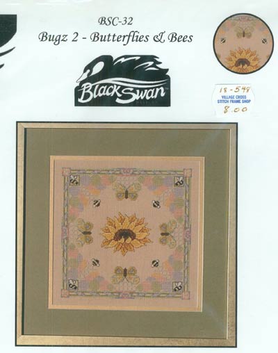 Bugz 2 - Butterflies and Bees Cross Stitch Leaflet