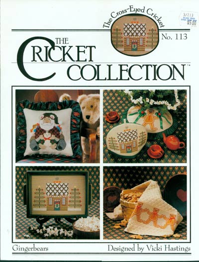 Gingerbears Cross Stitch Leaflet