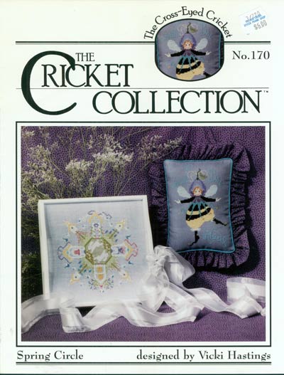 Spring Circle Cross Stitch Leaflet