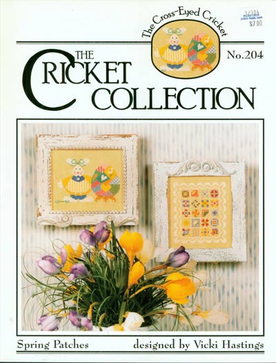 Spring Patches Cross Stitch Leaflet