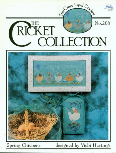 Spring Chickens Cross Stitch Leaflet