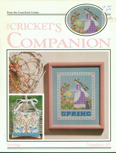 Spring Cross Stitch Leaflet