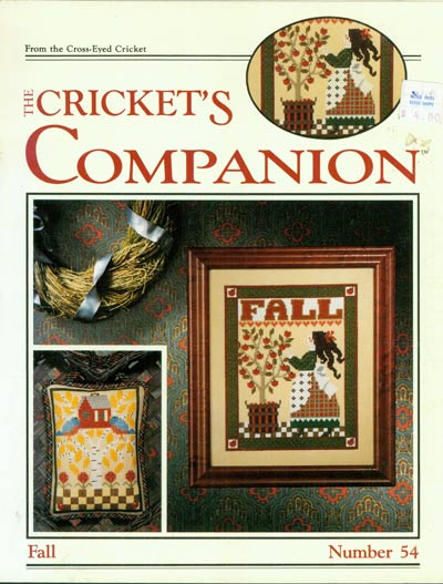 Fall Cross Stitch Leaflet