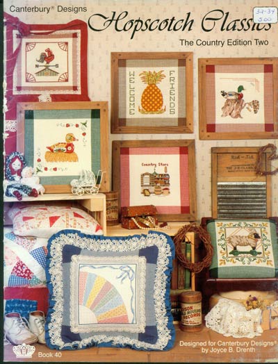 Hopscotch Classics,Country Edition Two Cross Stitch Leaflet