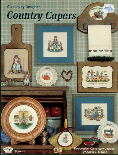 Country Capers Cross Stitch Leaflet