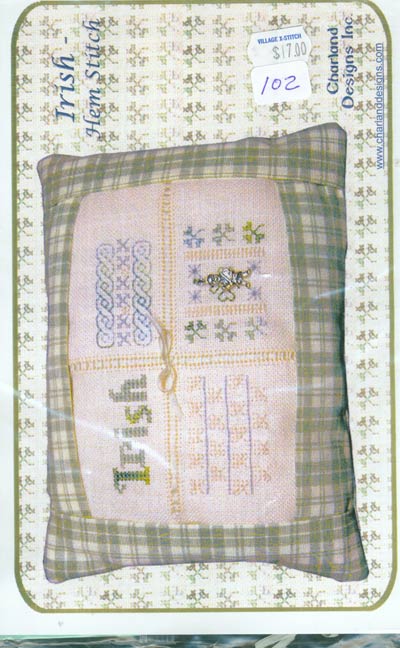 Irish - Hem Stitch Cross Stitch Leaflet