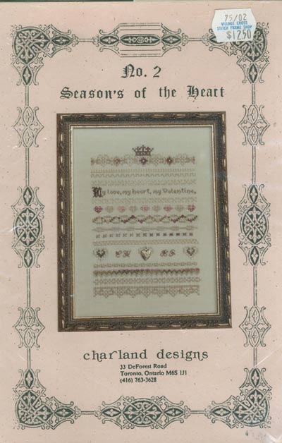 Season's of the Heart No. 2 Cross Stitch Leaflet