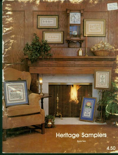 Heritage Samplers Book Two Cross Stitch Leaflet