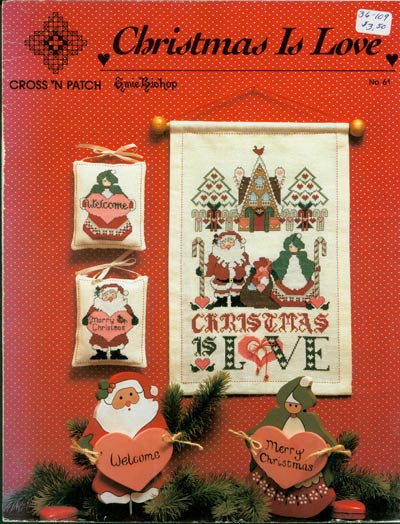 Christmas is Love Cross Stitch Leaflet