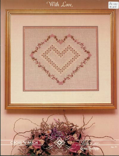 With Love Cross Stitch Leaflet