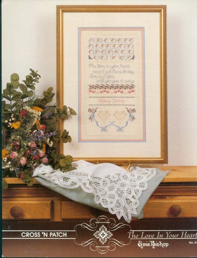 The Love In Your Heart Cross Stitch Leaflet