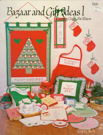 Bazaar and Gift Ideas l Cross Stitch Leaflet
