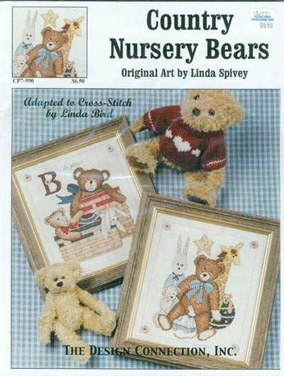 Country Nursery Bears Cross Stitch Leaflet