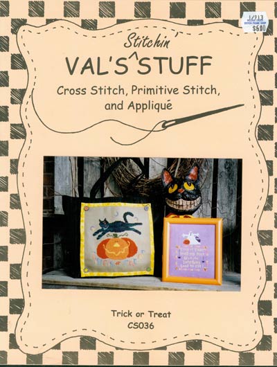 Trick or Treat Cross Stitch Leaflet