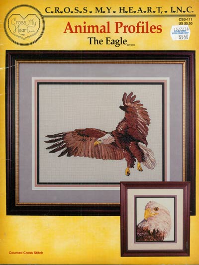 Animal Profiles - The Eagle Cross Stitch Leaflet