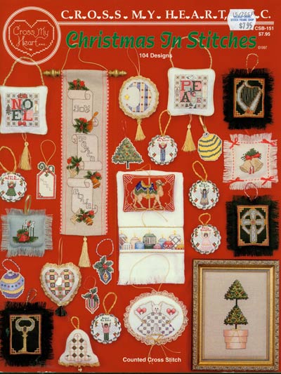 Christmas In Stitches Cross Stitch Leaflet