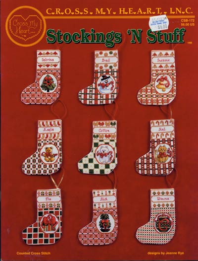 Stockings 'N Stuff Cross Stitch Leaflet