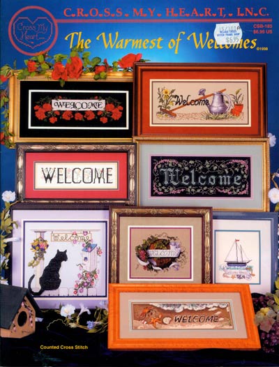 The Warmest Of Welcomes Cross Stitch Leaflet