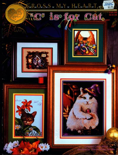 C Is For Cat Cross Stitch Leaflet