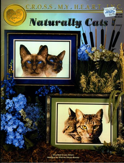Naturally Cats I Cross Stitch Leaflet