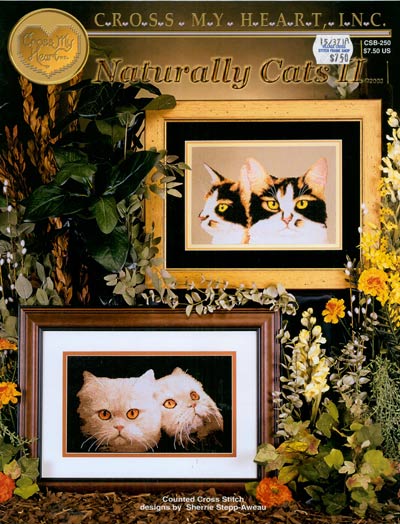Naturally Cats II Cross Stitch Leaflet