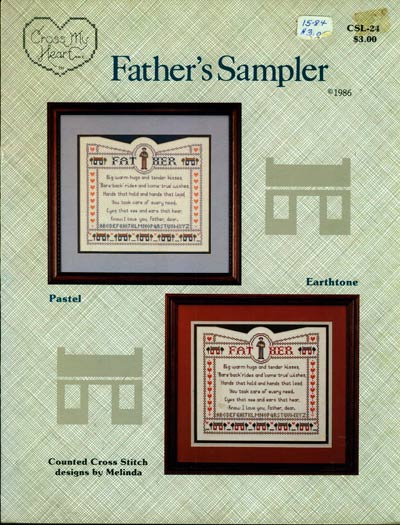 Father's Sampler Cross Stitch Leaflet