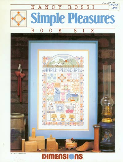 Simple Pleasures Book Six Cross Stitch Leaflet