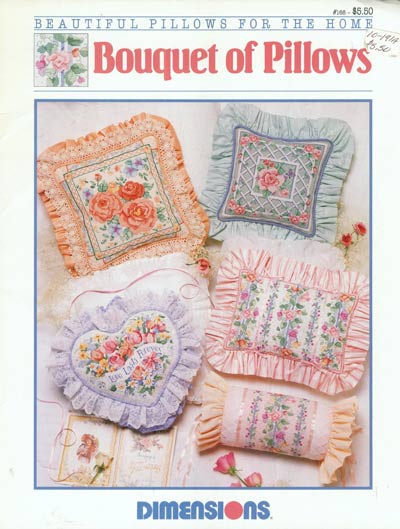 Bouquet of Pillows Cross Stitch Leaflet