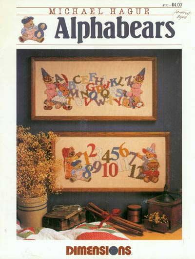 Alphabears Cross Stitch Leaflet