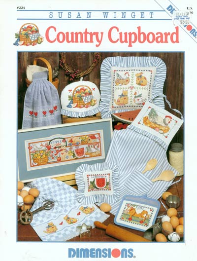 Country Cupboard Cross Stitch Leaflet