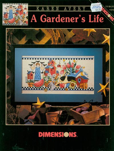 A Gardener's Life Cross Stitch Leaflet