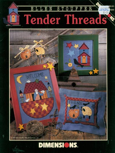 Tender Threads Cross Stitch Leaflet