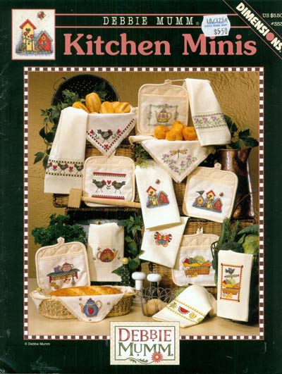 Kitchen Minis Cross Stitch Leaflet