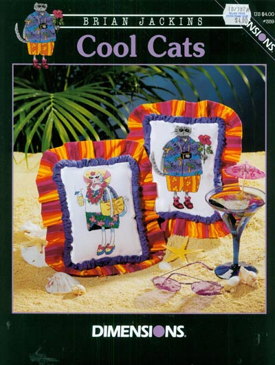 Cool Cats Cross Stitch Leaflet