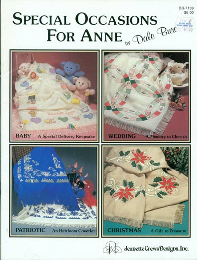Special Occasions For Anne Cross Stitch Leaflet