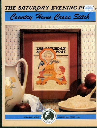 The Saturday Evening Post Country Home Cross Stitch Cross Stitch Leaflet