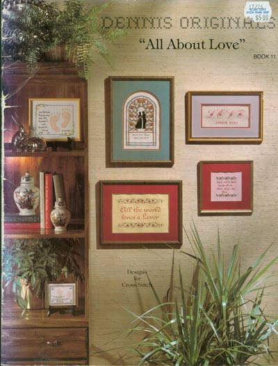 All About Love Cross Stitch Leaflet