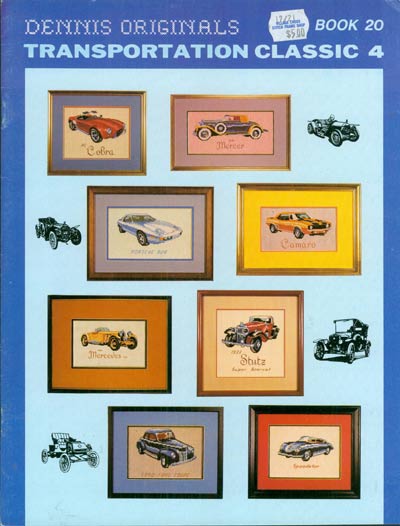 Transportation Classic 4 Cross Stitch Leaflet