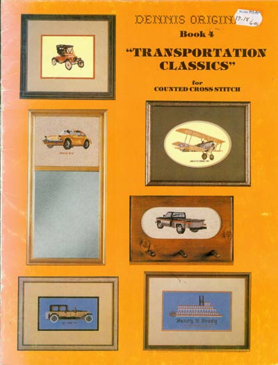 Transportation Classics Cross Stitch Leaflet